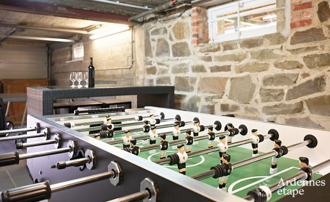 Charmantes Ferienhaus f�r 8 Personen in Hamois mit 4 Schlafzimmern, 3 Badezimmern, Privatgarten, Spielzimmer und Terrasse am Wasser