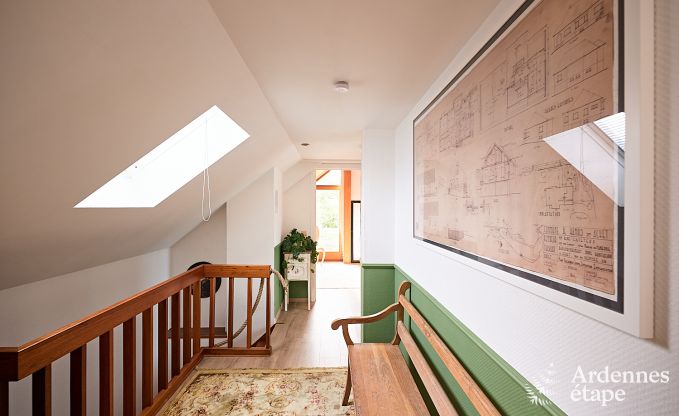 Charmantes Ferienhaus f�r 8 Personen in Hamois mit 4 Schlafzimmern, 3 Badezimmern, Privatgarten, Spielzimmer und Terrasse am Wasser