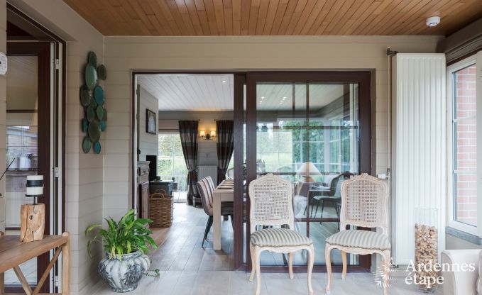 Gerumiges Ferienhaus fr 12 Personen mit Pool und privatem Garten in Hamois, Ardennen