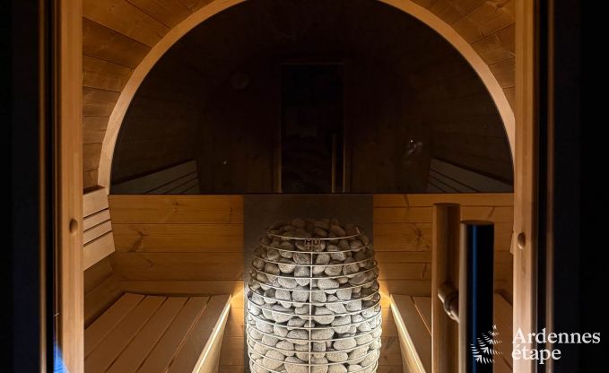 Gerumiges Ferienhaus fr 12 Personen mit Pool und privatem Garten in Hamois, Ardennen