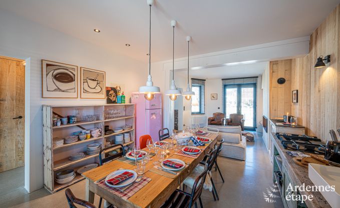 Ger�umiges Ferienhaus in Han-sur-Lesse f�r 8 Personen mit 4 Schlafzimmern, privatem Garten und Terrasse