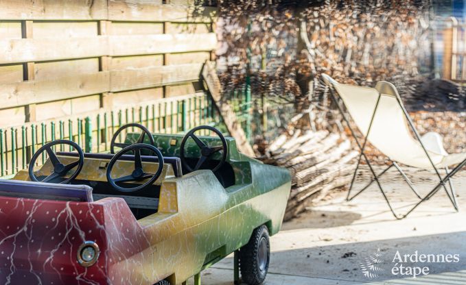 Ger�umiges Ferienhaus in Han-sur-Lesse f�r 8 Personen mit 4 Schlafzimmern, privatem Garten und Terrasse