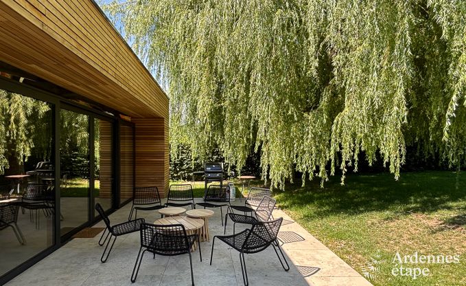 Gem�tliches Ferienhaus in Han-sur-Lesse f�r 8 Personen mit Sauna und Garten in der N�he der Grotten von Han