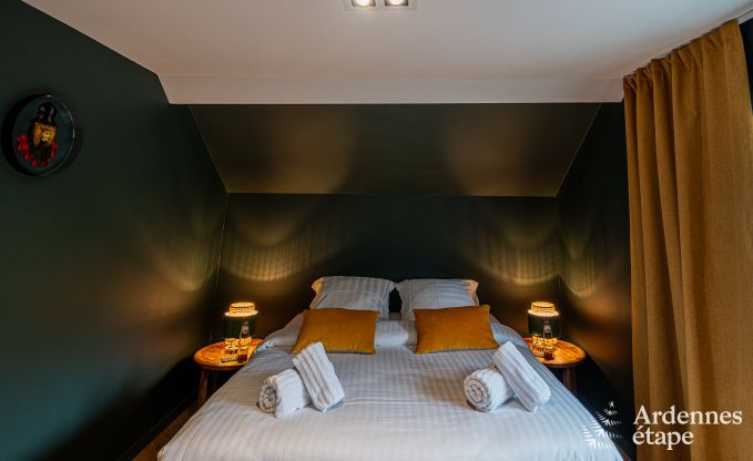 Gem�tliches Ferienhaus in Han-sur-Lesse f�r 8 Personen mit Sauna und Garten in der N�he der Grotten von Han