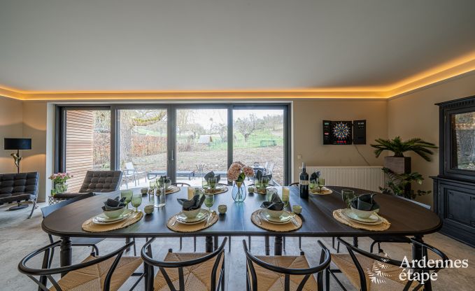 Gem�tliches Ferienhaus in Han-sur-Lesse f�r 8 Personen mit Sauna und Garten in der N�he der Grotten von Han