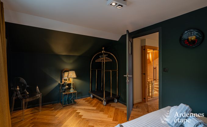 Gem�tliches Ferienhaus in Han-sur-Lesse f�r 8 Personen mit Sauna und Garten in der N�he der Grotten von Han