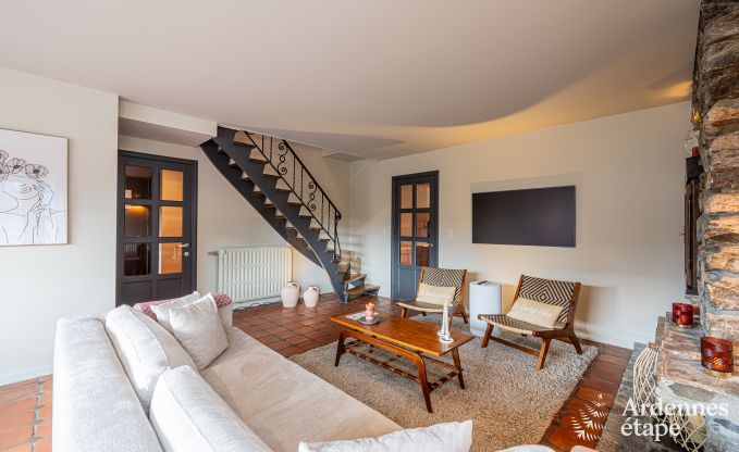 Gem�tliches Ferienhaus in Han-sur-Lesse f�r 8 Personen mit Sauna und Garten in der N�he der Grotten von Han