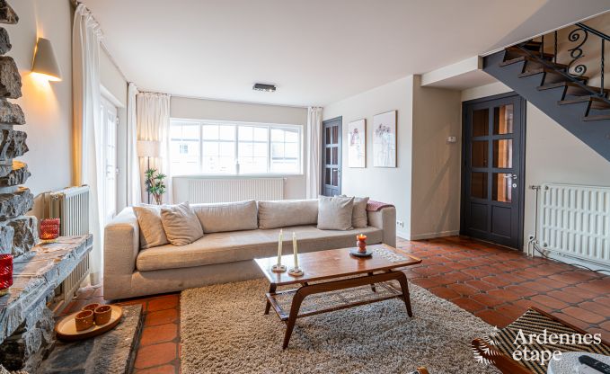 Gem�tliches Ferienhaus in Han-sur-Lesse f�r 8 Personen mit Sauna und Garten in der N�he der Grotten von Han