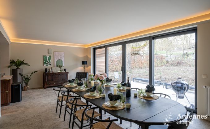 Gem�tliches Ferienhaus in Han-sur-Lesse f�r 8 Personen mit Sauna und Garten in der N�he der Grotten von Han