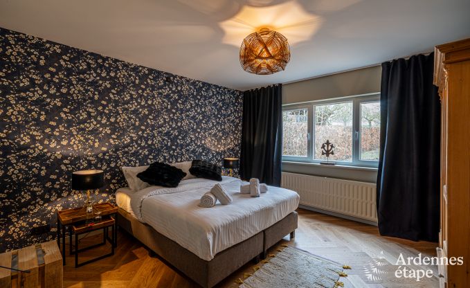 Gem�tliches Ferienhaus in Han-sur-Lesse f�r 8 Personen mit Sauna und Garten in der N�he der Grotten von Han