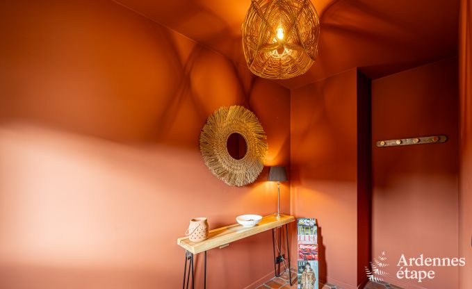 Gem�tliches Ferienhaus in Han-sur-Lesse f�r 8 Personen mit Sauna und Garten in der N�he der Grotten von Han