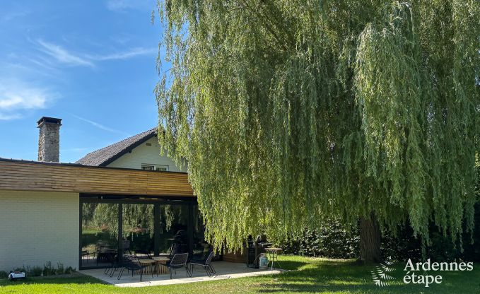 Gem�tliches Ferienhaus in Han-sur-Lesse f�r 8 Personen mit Sauna und Garten in der N�he der Grotten von Han