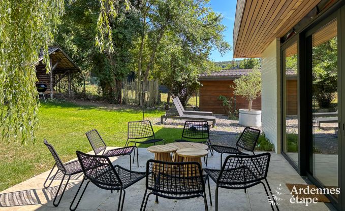 Gem�tliches Ferienhaus in Han-sur-Lesse f�r 8 Personen mit Sauna und Garten in der N�he der Grotten von Han