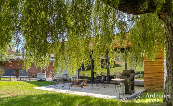 Gem�tliches Ferienhaus in Han-sur-Lesse f�r 8 Personen mit Sauna und Garten in der N�he der Grotten von Han