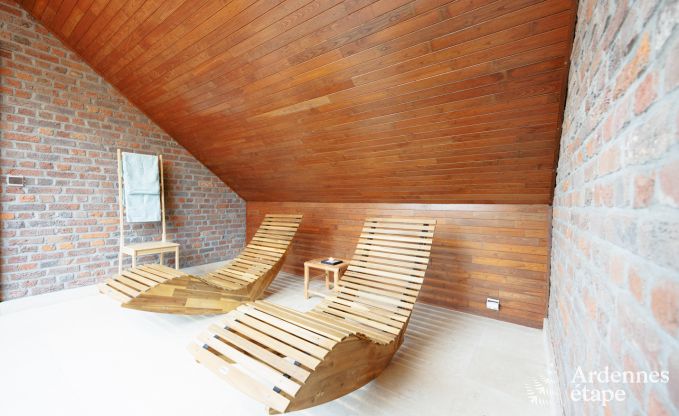 Ferienhaus Hannut 20 Pers. Ardennen Schwimmbad Wellness Behinderten gerecht