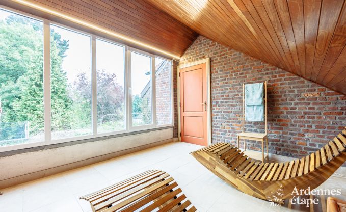 Ferienhaus Hannut 20 Pers. Ardennen Schwimmbad Wellness Behinderten gerecht