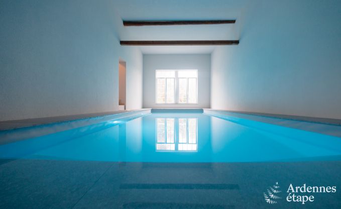 Ferienhaus Hannut 20 Pers. Ardennen Schwimmbad Wellness Behinderten gerecht
