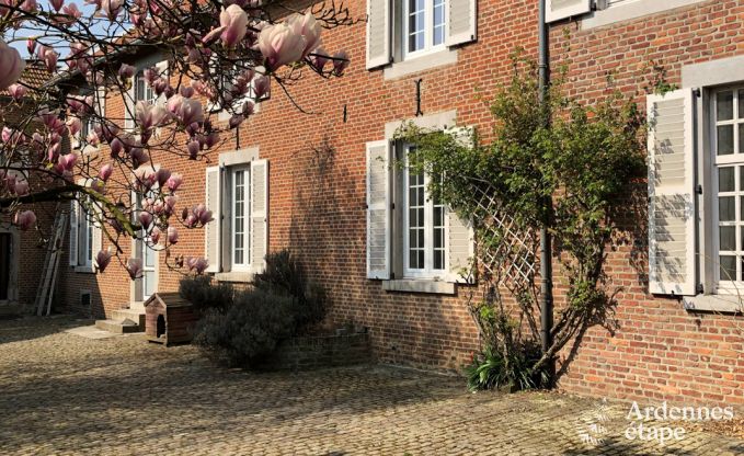 Ferienhaus Hannut 20 Pers. Ardennen Schwimmbad Wellness Behinderten gerecht