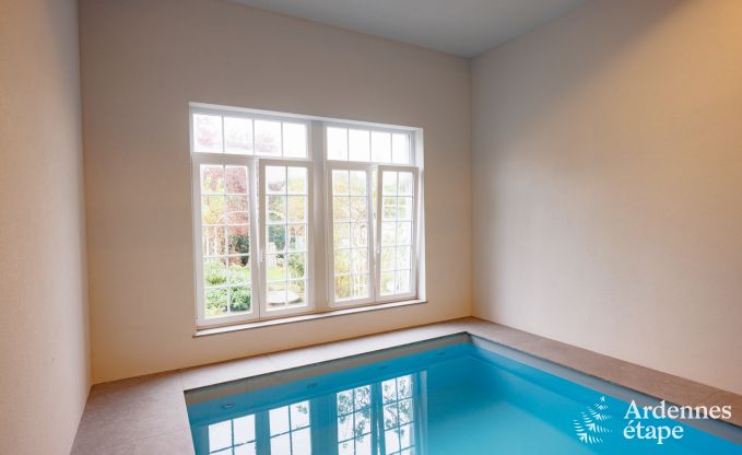 Ferienhaus Hannut 20 Pers. Ardennen Schwimmbad Wellness Behinderten gerecht