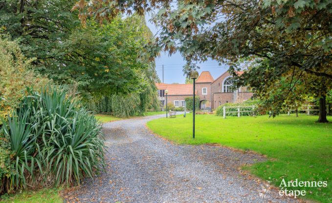 Ferienhaus Hannut 20 Pers. Ardennen Schwimmbad Wellness Behinderten gerecht