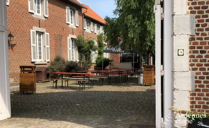 Ferienhaus Hannut 20 Pers. Ardennen Schwimmbad Wellness Behinderten gerecht