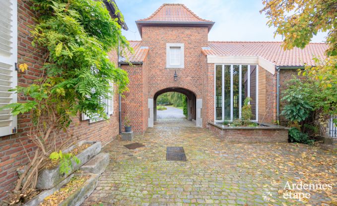 Ferienhaus Hannut 20 Pers. Ardennen Schwimmbad Wellness Behinderten gerecht