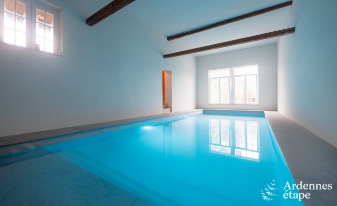 Ferienhaus Hannut 20 Pers. Ardennen Schwimmbad Wellness Behinderten gerecht
