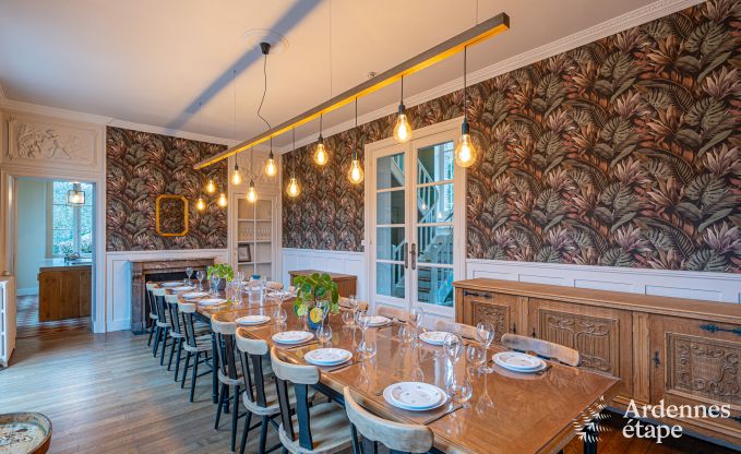 Luxuri�ses Herrenhaus f�r 12 Personen an der Maas in Hasti�re mit Privatgarten und 4 Badezimmern