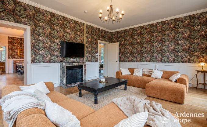 Luxuri�ses Herrenhaus f�r 12 Personen an der Maas in Hasti�re mit Privatgarten und 4 Badezimmern