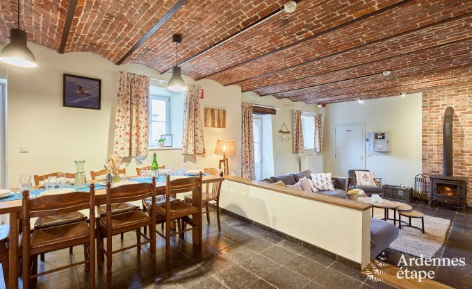 Gem�tliches Ferienhaus in Havelange f�r 10 Personen mit Garten und Holzofen in der Condroz