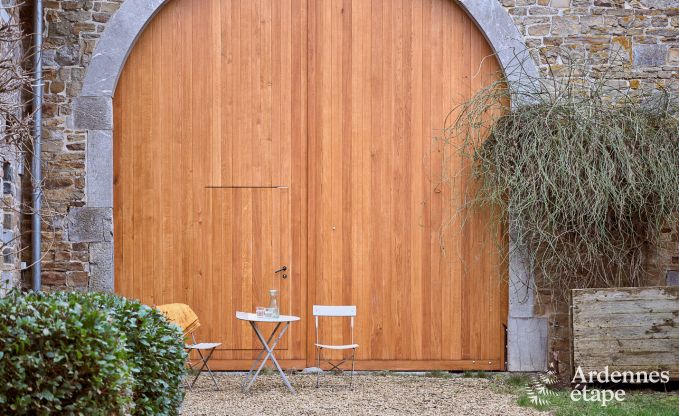 Gem�tliches Ferienhaus in Havelange f�r 10 Personen mit Garten und Holzofen in der Condroz