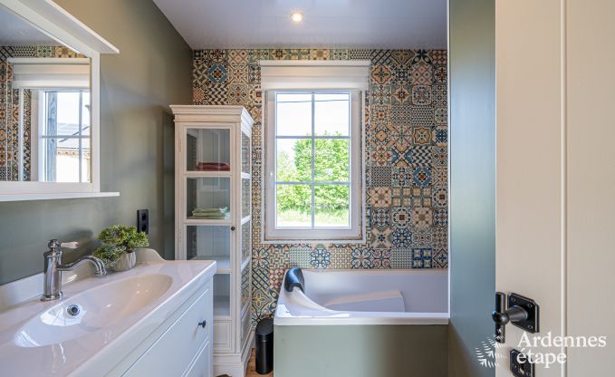 Charmantes Ferienhaus in Herbeumont f�r 6 Personen mit privatem Garten, 3 Schlafzimmern und Holzpelletheizung