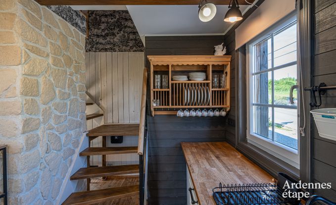 Charmantes Ferienhaus in Herbeumont f�r 6 Personen mit privatem Garten, 3 Schlafzimmern und Holzpelletheizung