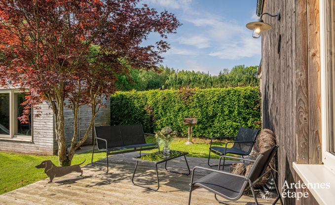 Charmantes Ferienhaus in Herbeumont f�r 6 Personen mit privatem Garten, 3 Schlafzimmern und Holzpelletheizung