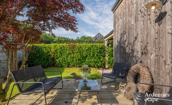 Charmantes Ferienhaus in Herbeumont f�r 6 Personen mit privatem Garten, 3 Schlafzimmern und Holzpelletheizung