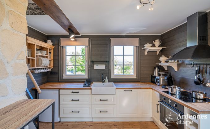 Charmantes Ferienhaus in Herbeumont f�r 6 Personen mit privatem Garten, 3 Schlafzimmern und Holzpelletheizung