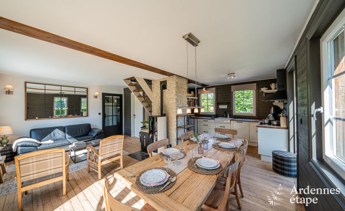 Charmantes Ferienhaus in Herbeumont f�r 6 Personen mit privatem Garten, 3 Schlafzimmern und Holzpelletheizung