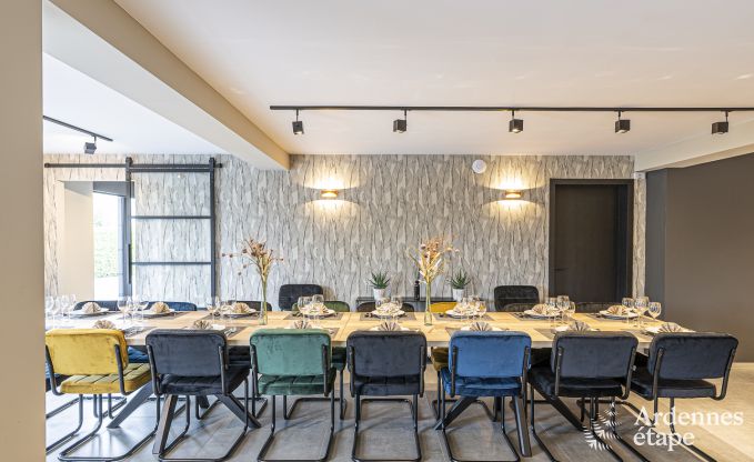 Luxusvilla Herbeumont 20 Pers. Ardennen Schwimmbad Wellness Behinderten gerecht