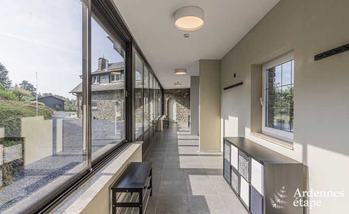 Luxusvilla Herbeumont 20 Pers. Ardennen Schwimmbad Wellness Behinderten gerecht