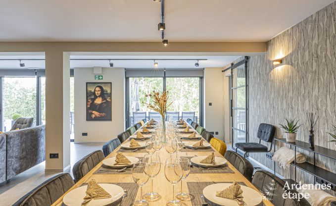Luxusvilla Herbeumont 20 Pers. Ardennen Schwimmbad Wellness Behinderten gerecht