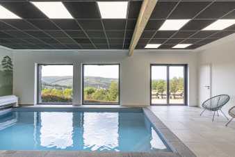 Luxusvilla Herbeumont 20 Pers. Ardennen Schwimmbad Wellness Behinderten gerecht