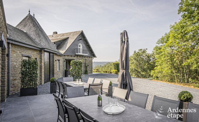 Luxusvilla Herbeumont 20 Pers. Ardennen Schwimmbad Wellness Behinderten gerecht
