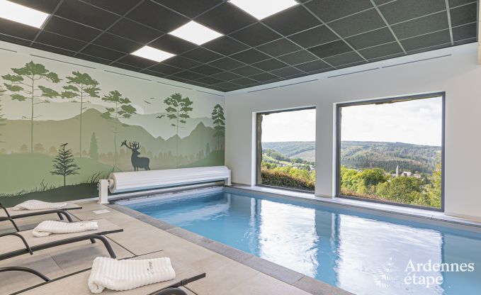 Luxusvilla Herbeumont 20 Pers. Ardennen Schwimmbad Wellness Behinderten gerecht