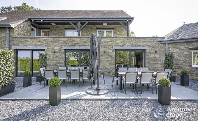 Luxusvilla Herbeumont 20 Pers. Ardennen Schwimmbad Wellness Behinderten gerecht