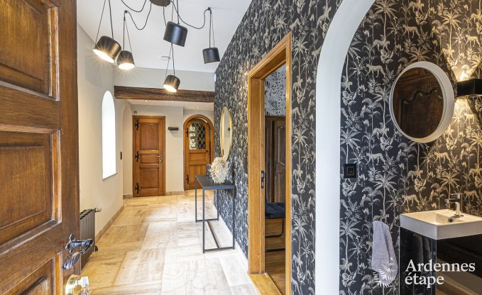 Luxusvilla Herbeumont 20 Pers. Ardennen Schwimmbad Wellness Behinderten gerecht