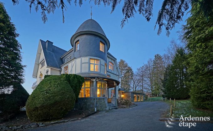 Schloss Hockai 20 Pers. Ardennen Schwimmbad Wellness