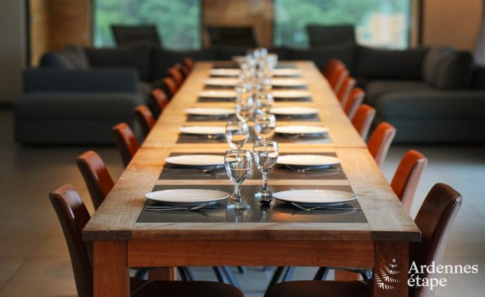 Luxusvilla Hockai 24 Pers. Ardennen Schwimmbad Wellness Behinderten gerecht