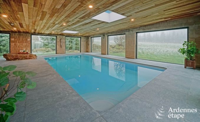 Luxusvilla Hockai 24 Pers. Ardennen Schwimmbad Wellness Behinderten gerecht