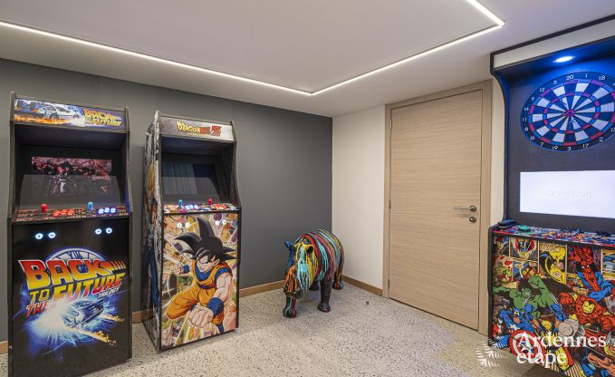 Luxusvilla Hotton 12 Pers. Ardennen Wellness Behinderten gerecht