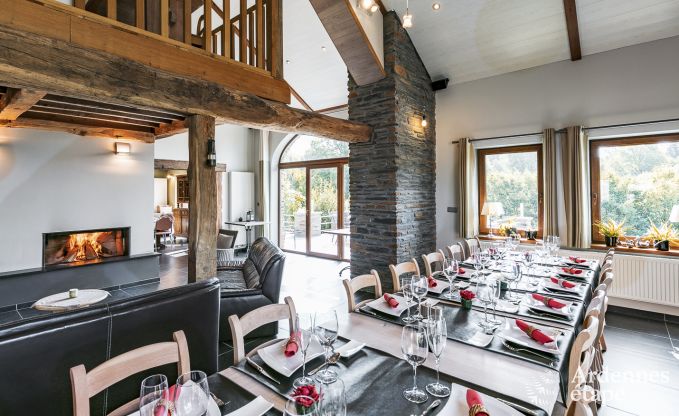 Ferienhaus Houffalize 23 Pers. Ardennen Wellness